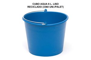 CUBO 6L RECICLADO POLIETILENO