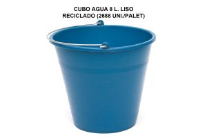 CUBO 8L RECICLADO POLIETILENO