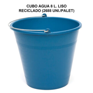 CUBO 8L RECICLADO POLIETILENO