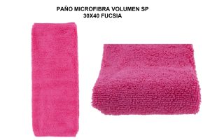 PAÑO MICROF. VOLUMEN SP 30X40 - FUCSIA