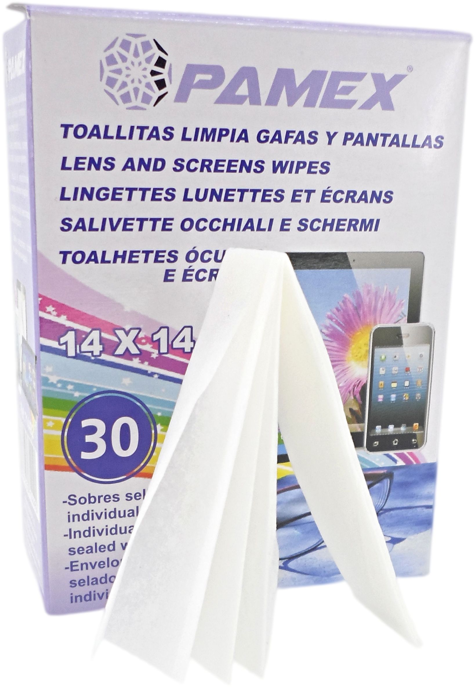 Toallitas Limpia Gafas Pack 24 sets 30 uds. – Grupo Mohedano