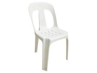 SILLA DE PLASTICO SIT BLANCA