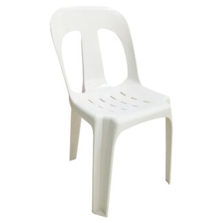 SILLA DE PLASTICO SIT BLANCA