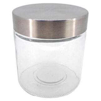 VARI DI VETRO CON COPERCHIO METALLICO DI VITE 0.7L