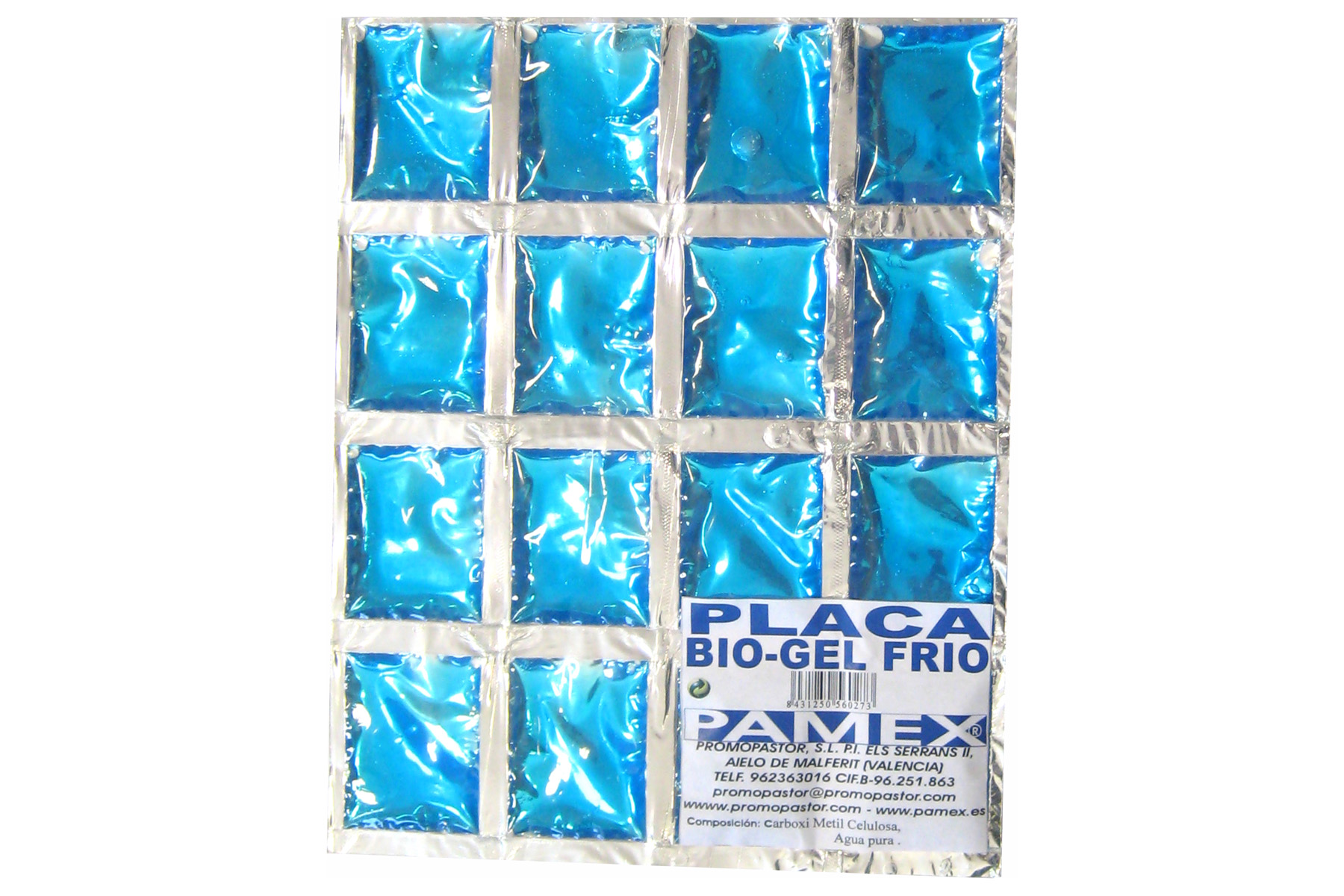 PLACA BIO-GEL FRIO PAMEX