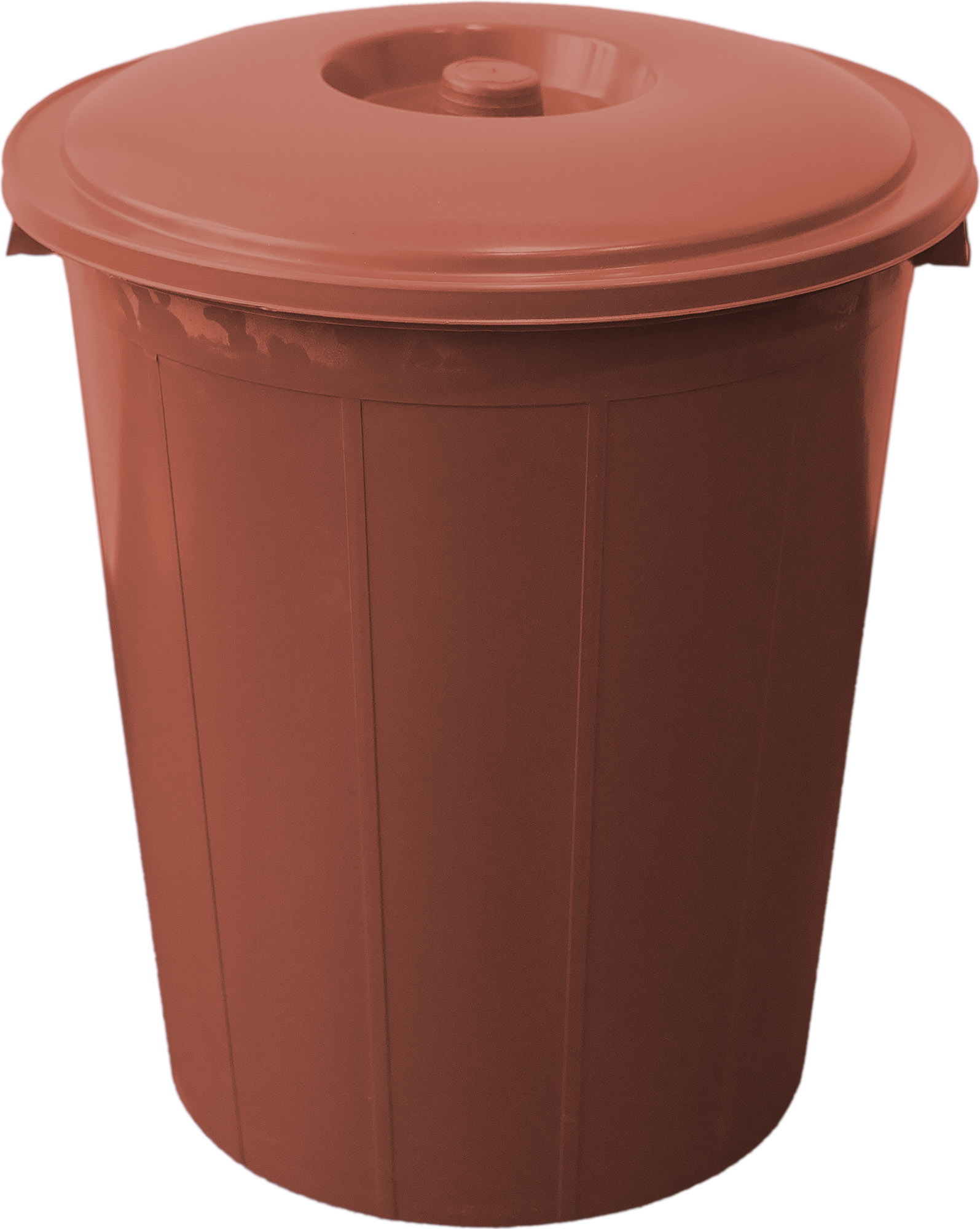 CUBO BIN 50L GARRULO MARRON CON TAPA