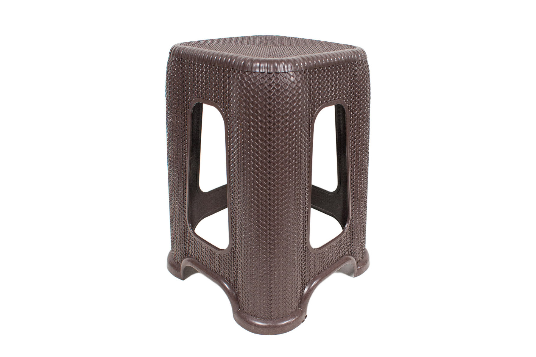 TABURETE SENTAT 36X36X46CM MARRON